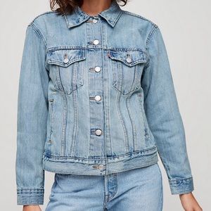 Levi’s Ex-Boyfriend Denim Trucker Jacket